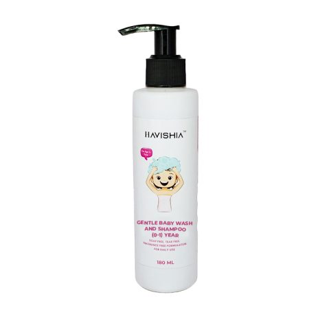 Gentle Baby Wash and Shampoo (0-1) year
